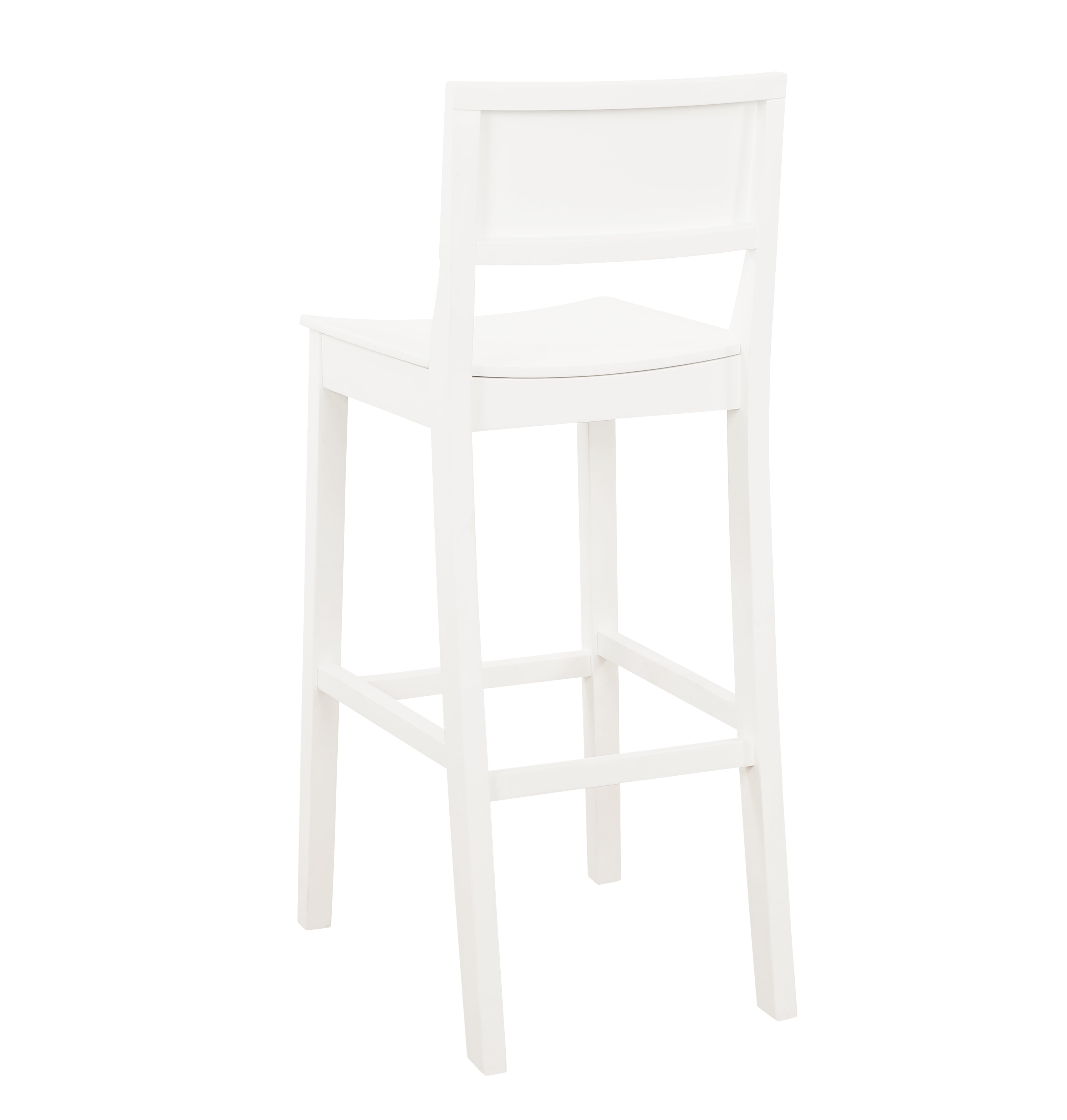 Linon Kristle 31" Indoor Folding Bar Stool, Gray wash/Beige