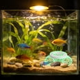 thumbnail image 6 of Glow in the Dark Floating Betta Activity Tunnel, Aquarium Hideout and Shrimp Cave, Interactive Fish Tank Decor and Stress Relief Resting Spot for Betta Fish and Smallfish Shrimp, 6 of 6