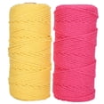 thumbnail image 2 of Ornements en Macramé Corde en Coton Naturel, Corde en Macramé en Coton Naturel Non Torsadée, pour la Maison, 2 of 8