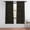 Floral Black-52"W x 63"L (Pack of 2), variant on Floral Black Roman Shades 34"W x 64"L (Pack of 1) for Bedroom Living Room