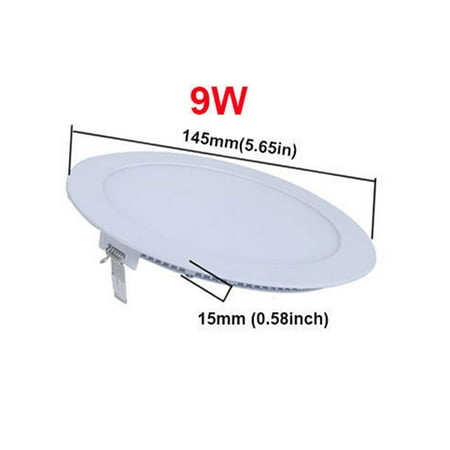 

LED Ceiling Lights Panel Down Light Round Square Kitchen Bathroom Room Wall Lamp