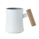 thumbnail image 2 of Vaso de enjuague bucal de plástico para cepillo de dientes | Azul, Caqui, Blanco | 12x11x9cm Duradero Grado Alimenticio | Mango ovalado cómodo | Accesorio de baño multiusos | Diseño moderno | 1 pieza, 2 of 6