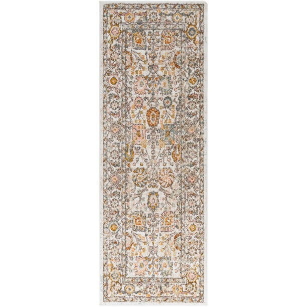 Herstmonceux Traditional Living Room Bedroom Soft Natural Runner Rug