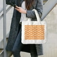 thumbnail image 7 of Rocae Beautiful Fox A or Plush Underarm Bag White Furry Purse Handbag for Autumn and Winter, 7 of 7