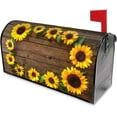 thumbnail image 4 of Beautiful Sunflowers Mailbox Covers Magnetic Large Size,Mailbox Wraps Post Letter Box Outdoor Home Garden Yard Decor 25.5x21 in, 4 of 7