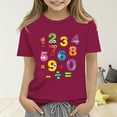 thumbnail image 5 of XQYLOS Kids Number Day 2025 T-Shirt School Math Day Top Colorful Tee for Math Lovers Educational Shirt STEM Learning Activity Youth Academic, 5 of 5