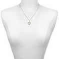 thumbnail image 2 of Delight Jewelry Silver-tone Volleyball in Heart - Silvertone Class of 2026 Delicate Bar Necklace, 18.75", 2 of 4