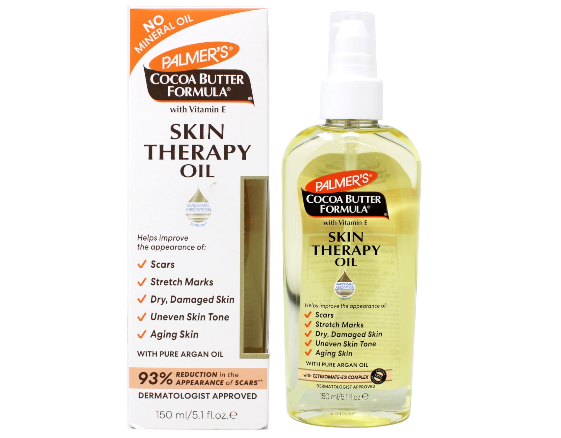 Palmer's Cocoa Butter Formula With Vitamin E Skin Therapy Oil 5.10 oz (Pack of 2)