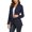 Navy, variant on Vedolay Blazer Jackets Womens Casual Open Front Long Sleeve Work Business Lapel Blazers Jacket,Yellow L