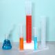 thumbnail image 4 of Juego de 4 cilindros graduados de plástico UEETEK para experimentos (10 ml, 25 ml, 50 ml y 100 ml) con 30 goteros de plástico., 4 of 5