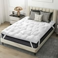thumbnail image 3 of Ang Qi Mattress Topper Twin Cooling Plush Pillow Top ,Down Alternative with Elastic Band, 3 of 6