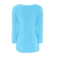 thumbnail image 5 of LNMQLPDBS Baby Tees Y2k Tops for Teens Trendy Girls Tops Size 8 Tie Dye Shirt Long Sleeve Uniform Shirts for Girls White Undershirt 18 Months Girl, Blue 13-14 Years, 5 of 5