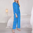 thumbnail image 3 of Naloa Colorful Snake Pajamas for Women Set, Womens Pajama Sets, Lounge Sets for Women, 2pjs for Women-X-Large, 3 of 7
