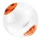 thumbnail image 1 of Greeniant Pelota de ejercicio TureClos, juguetes de animales, juguetes rodantes, accesorios para correr de plástico perforado Juguetes de animales pequeños naranja, 1 of 6