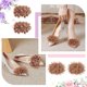thumbnail image 5 of 4 Clips para Zapatos con Flores 3D (2 Estilos) - Adornos Exclusivos con Borde Quemado - Hebilla Desmontable para Zapatos de Tacón Alto, 5 of 6