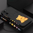 thumbnail image 3 of Funda de teléfono de Disney Winnie The Pooh para Xiaomi Redmi Note 13, 12, 12Pro, 11, 11S, 11T, 10S, 10 Pro Plus, 5G, cuerda líquida izquierda, 3 of 5