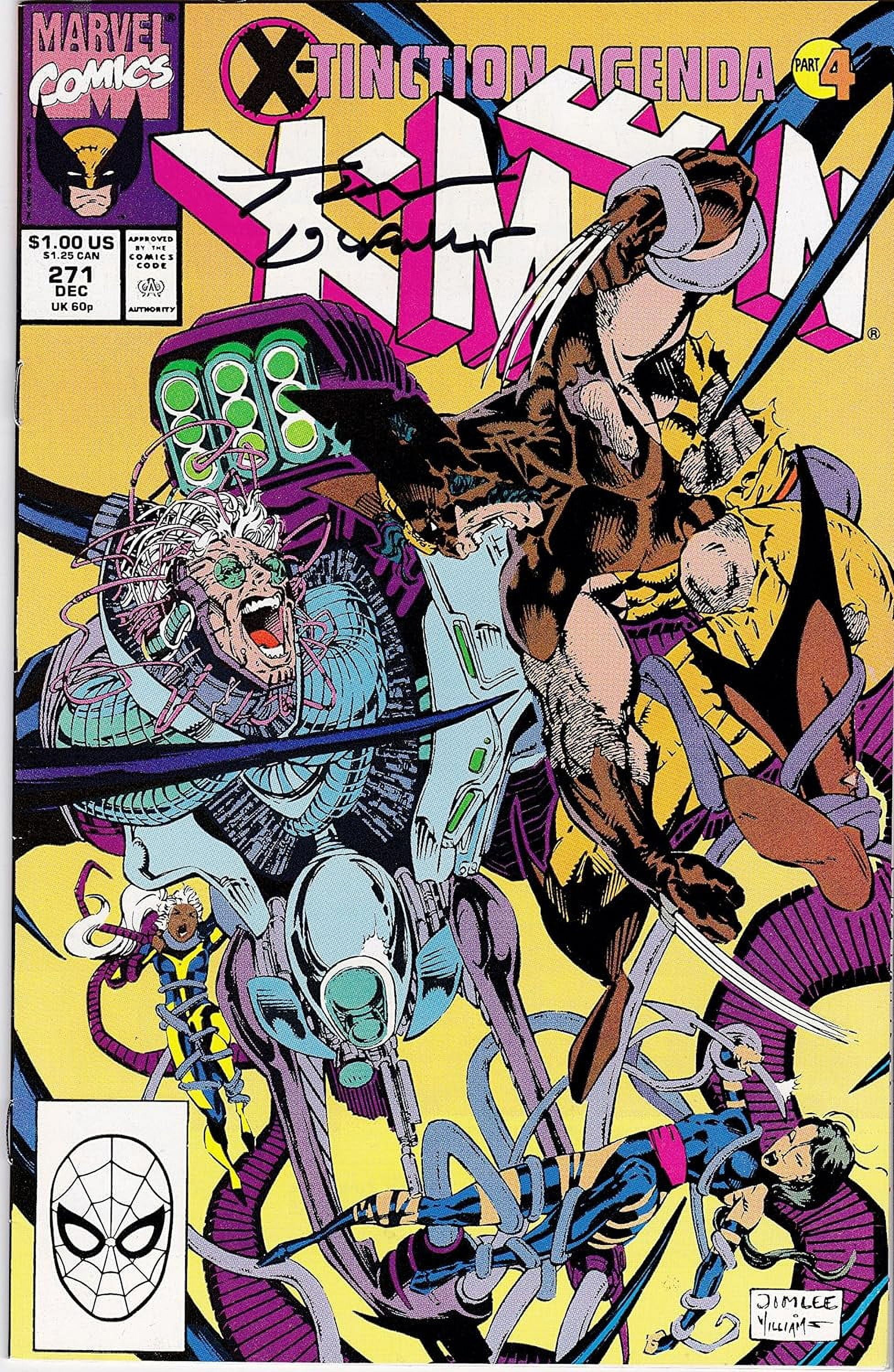X-Men #271 NM Signed Tom Defalco