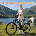 thumbnail image 2 of Setohet 26" Electric Bike for Adults , Powerful 500W E Bike with 36V Removable Battery: 7-Speed Commuter Bike ,UL2849, 2 of 9
