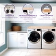 thumbnail image 6 of Life Finds Light Wood Washer/Dryer 54 inch Countertop for Laundry Organization, 6 of 8
