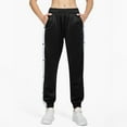 thumbnail image 5 of Womens Pant Tear Away Warm Up Active Workout Tapered Sweatpant Leisure Comfortable Trousers, 5 of 6