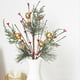 thumbnail image 4 of Decoraciones de Fiesta de Navidad Decoración de Navidad Ramo de Flores Artificiales Flores Artificiales de Plástico Festa de Boda O Decoración Del Salón Decoración de Regalo Del Festival Decoraciones, 4 of 6