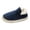 Navy, variant on Fuzzy Slippers for Women Winter Warm House Ankle Boots Cozy Memory Foam Clogs Indoor Outdoor Comfortable Fluffy Mules Shoes Watermelon Red Size 5.5