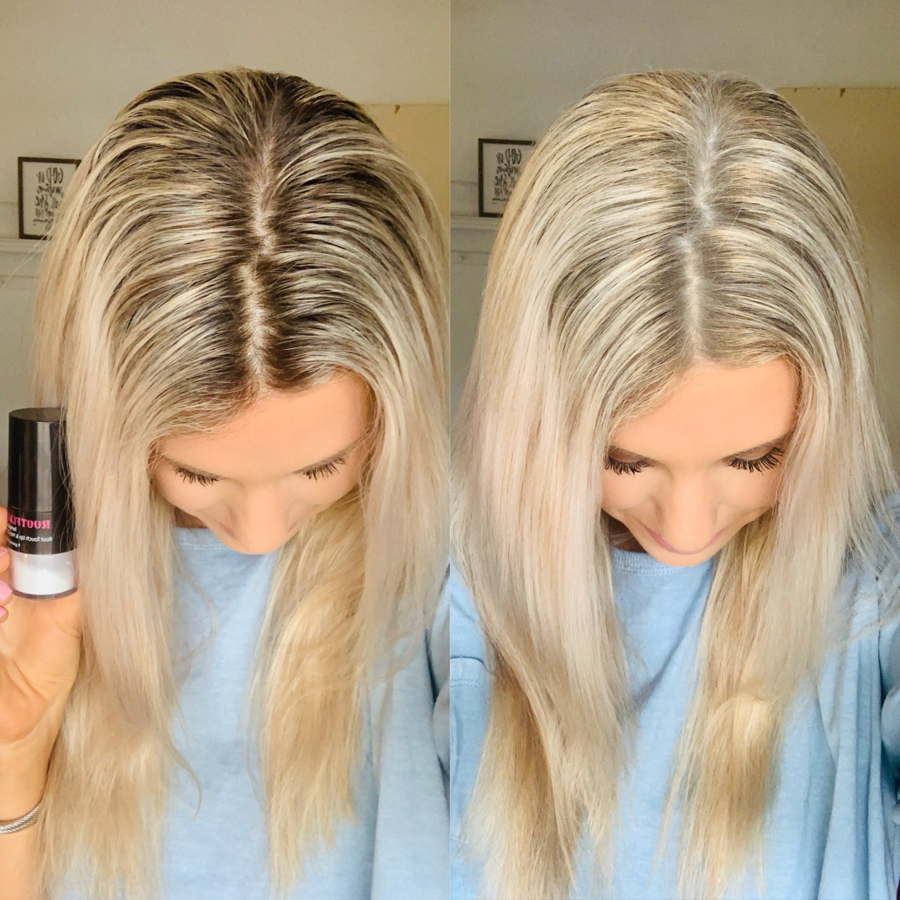 Rootflage Temporary Root Touch Up Powder Thinning Hair Concealer (Smoky Blonde) - Hide Gray Hair Rootflage Temporary Root Touch Up Powder Thinning Hair Concealer (Smoky Blonde) - Hide Gray Hair