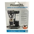 Free Shipping! PowerXL Grind & Go Coffee Maker, Automatic SingleServe