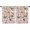 Chihuahua and Flower, variant on Blackout Kids Curtains,Chihuahua and Flower Florals Childrens Insulated Curtains Set Of 2,Bedroom Essentials,Toddler Room Decor 42"x54"(106x137cm)