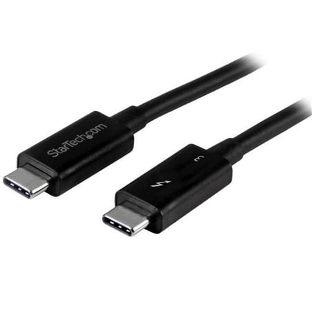 UPC: 0065030864428 | StarTech.com TBLT34MM50CM Thunderbolt 3 Cable – 40Gbps – Daisy Chainable – Passive – USB C Cable – USB-C Thunderbolt to Thunderbolt Cable – 1 pack