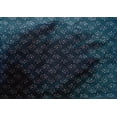 thumbnail image 5 of oneOone Cotton Silk Navy Blue Fabric Block Craft Projects Decor Fabric Printed By The Yard 42 Inch Wide-46, 5 of 6