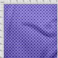 thumbnail image 4 of oneOone Cotton Flex Dark Purple Fabric Geometrical Craft Projects Decor Fabric Printed By The Yard 40 Inch Wide, 4 of 4