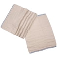 thumbnail image 6 of OsoCozy Prefold Unbleached Cloth Diapers - Infant 4x8x4 Layering, 12x16 inches -Fits 7-15 lbs. - 6 Pack, 6 of 6