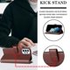 thumbnail image 5 of Funda tipo cartera de PU para Samsung A72 4G 5G con cordón, ranura para múltiples tarjetas, protección total, estilo retro, PU+TPU, 5 of 5