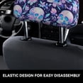 thumbnail image 6 of Headrest Covers for Cars Accessories Interior for Women Men 2Pcs - crystal Skull flower leaf Head Rest Cover for Car Decorations, Car Headrest Cover for Car Decor Interior, 6 of 8
