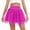 Purple, variant on Posijego Girls Cute Mesh Skirts 1-14 Years Elastic High Waisted Tiered Ruffle Party Dance Mini Skirts for Girls