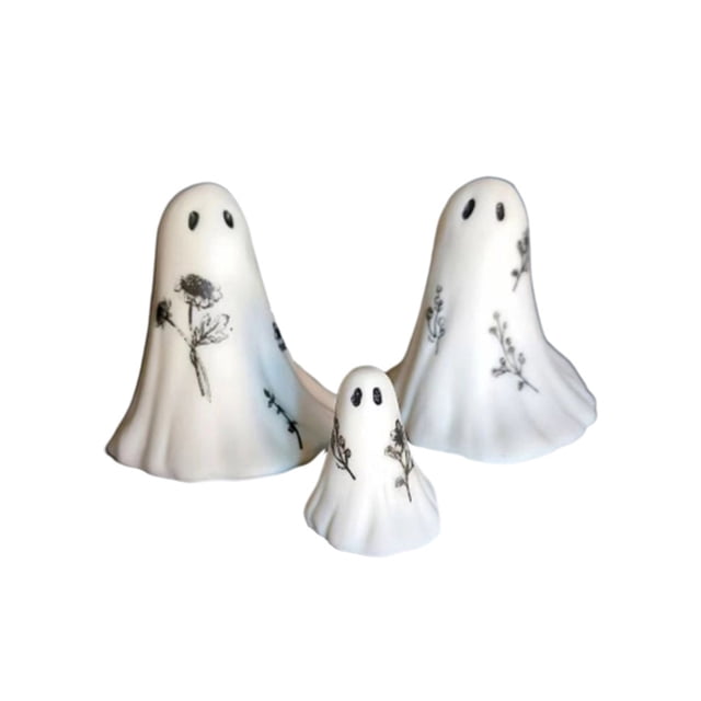 Bewildely Conjunto de esculturas exquisitas de resina para Halloween - Conjunto de esculturas aterradoras de materiales inodoros y ecológicos 3 Type3 NO3