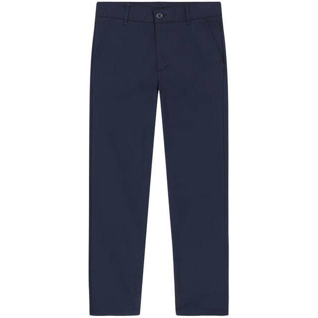 Pantalón Nautica Husky para niños con parte delantera plana, azul marino, talla XL/18