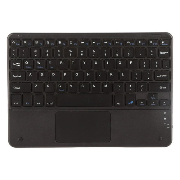 Keyboard, Ergonomic Design Mini Keyboard Ultra Thin Tetragonum Chocolate Keycaps with Touchpad for Tablet