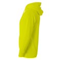 thumbnail image 2 of A4 Tech Fleece Hoodie For Men in Safety Yellow | N4237, 2 of 2