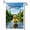 D, variant on XaaKee Garden Flags, Sweet Duck Blue Water Garden Flag, Double-sided High-Quality White Linen Small Garden Flags, Yard Decor 12x18Inch