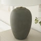 thumbnail image 4 of Lámpara Nourison, cerámica, 59 cm, pantalla verde oliva y blanca, 4 of 7