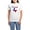With Blue Strpe Pant, variant on CafePress - Flag Map With Texas Women's Light Pajamas - Women's Short Sleeve Print T-Shirt and Pants Light Cotton Pajama Set