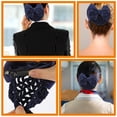 thumbnail image 2 of 4 Pcs Filet pour Chignon avec Nœud, Filet Barrette pour Femmes, Pince, Filet à Cheveux avec Nœud, Pinces à Cheveux pour Déco, 2 of 9