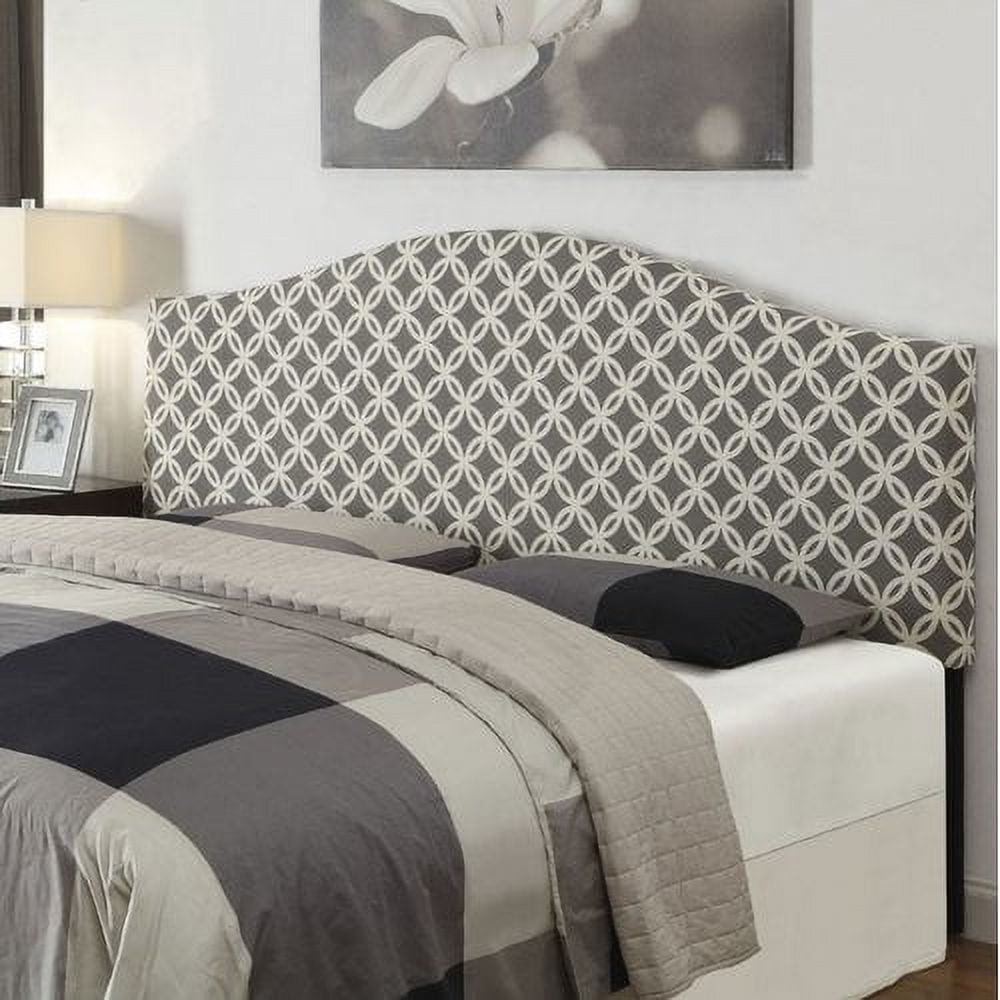 trellis queen upholstered headboard