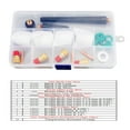 thumbnail image 1 of Motor Genic Tig Gas Lens Collet Body Pyrex Cup Kit Wp 9 20 25 Tig Welding Torch 26Pcs, 1 of 14