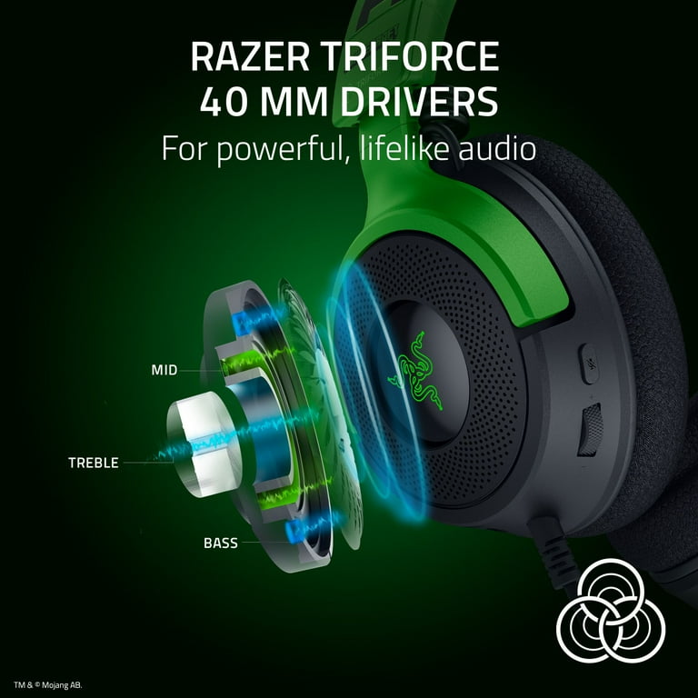 Razer Kraken V4 X - Minecraft Edition - Walmart.com