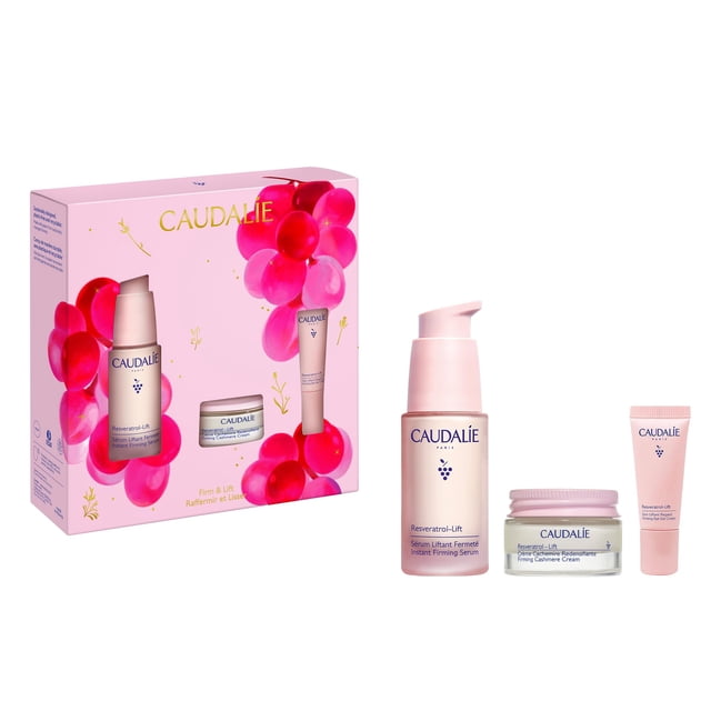 Set de regalo para el cuidado de la piel Caudalie Resveratrol-Lift Trio reafirmante
