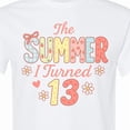 thumbnail image 4 of Inktastic The Summer I Turned 13 Cute Birthday Design T-Shirt, 4 of 5