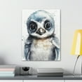 thumbnail image 4 of Watercolor Penguin Painting - Nursery Collection - Bedtime Stories, 4 of 7
